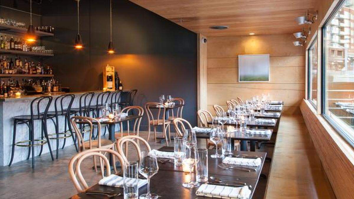 
The 404 Kitchen serves no vodka. “I’d like to invite people out of their comfort zone,” says the bartender, Travis Brazil. 
