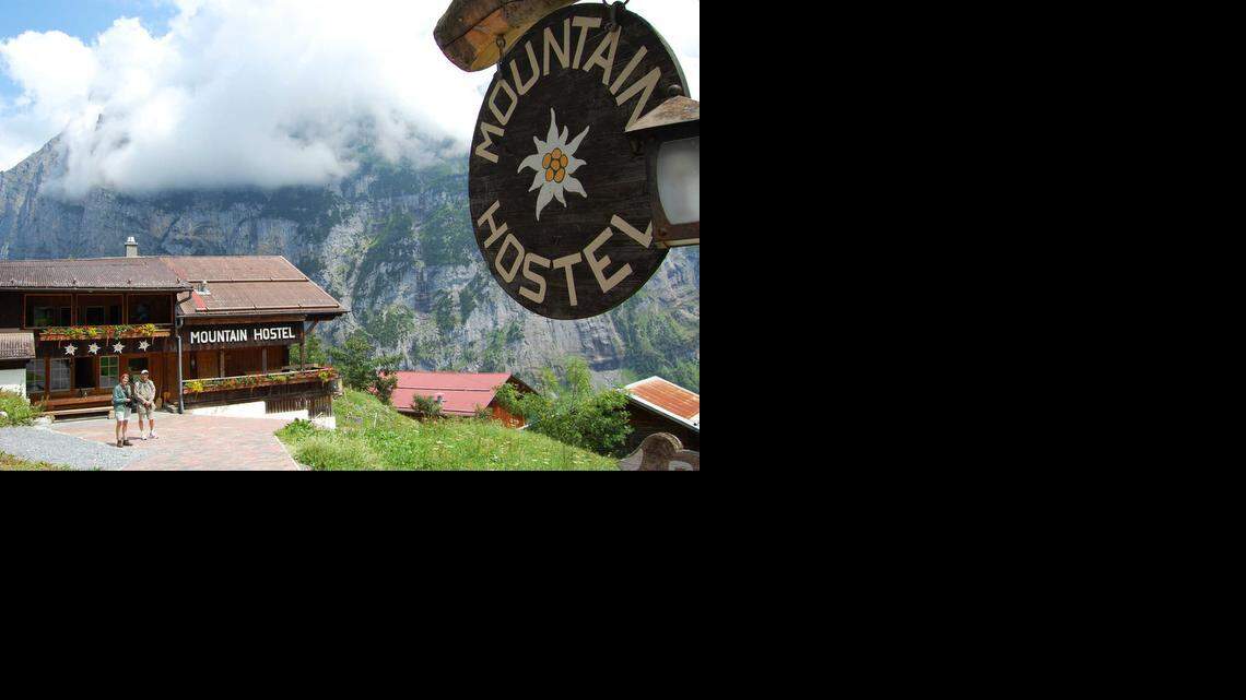 
Some hostels are really travel destinations, such as the Mountain Hostel in Gimmelwald, Switzerland. 
