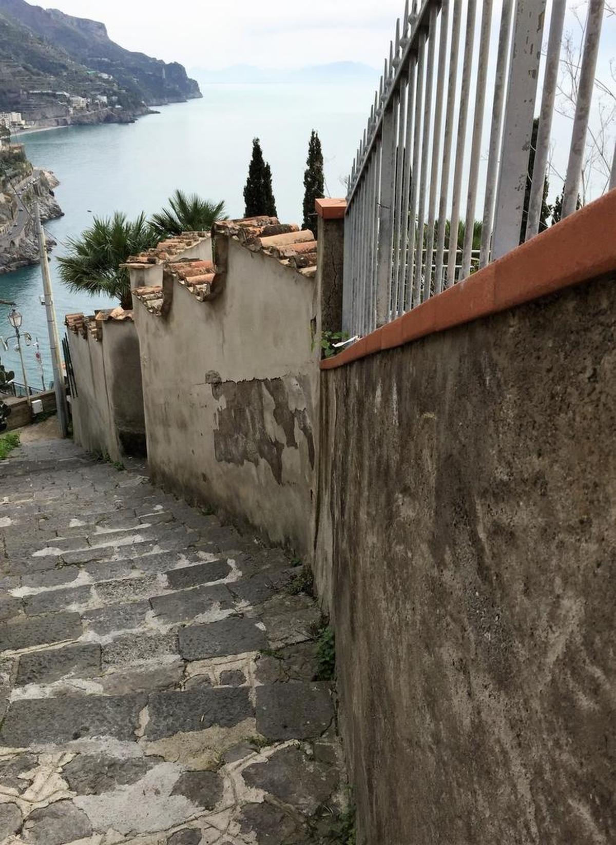 Climbing higher on the 1,500-step pathway to Ravello