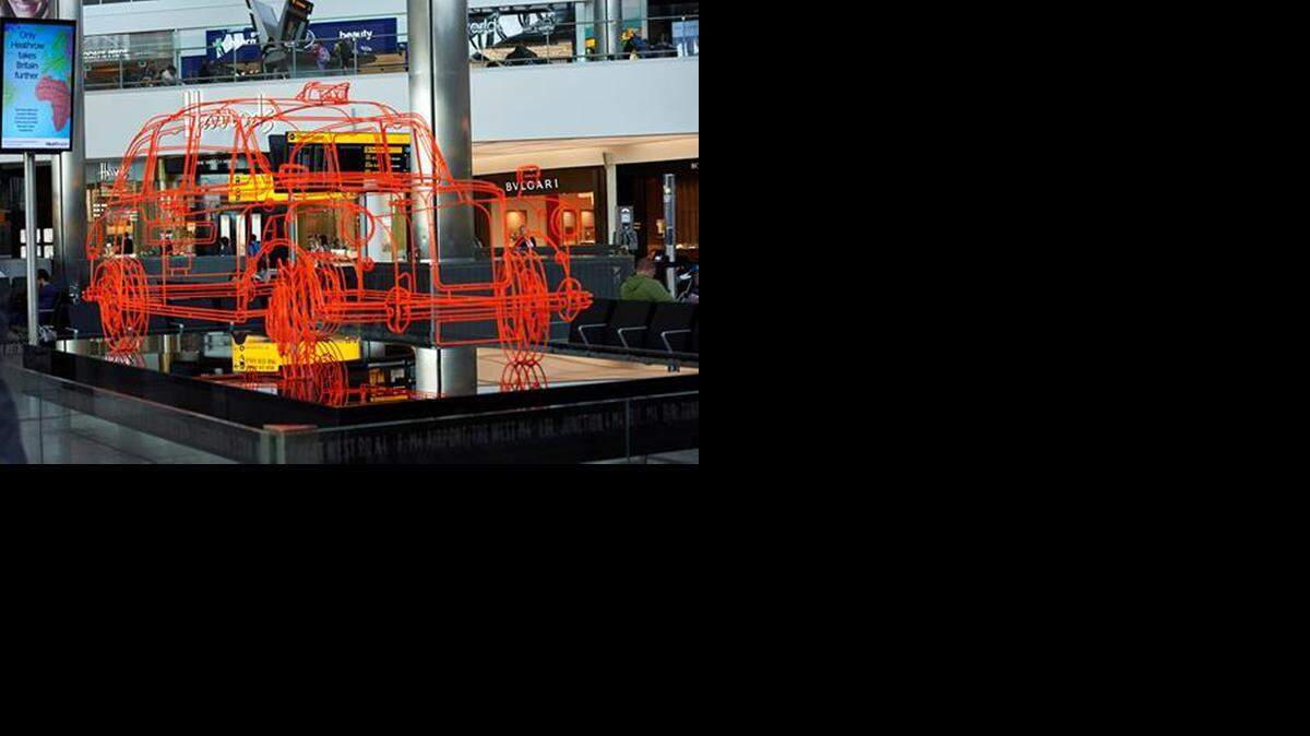 
London Taxi, Heathrow
