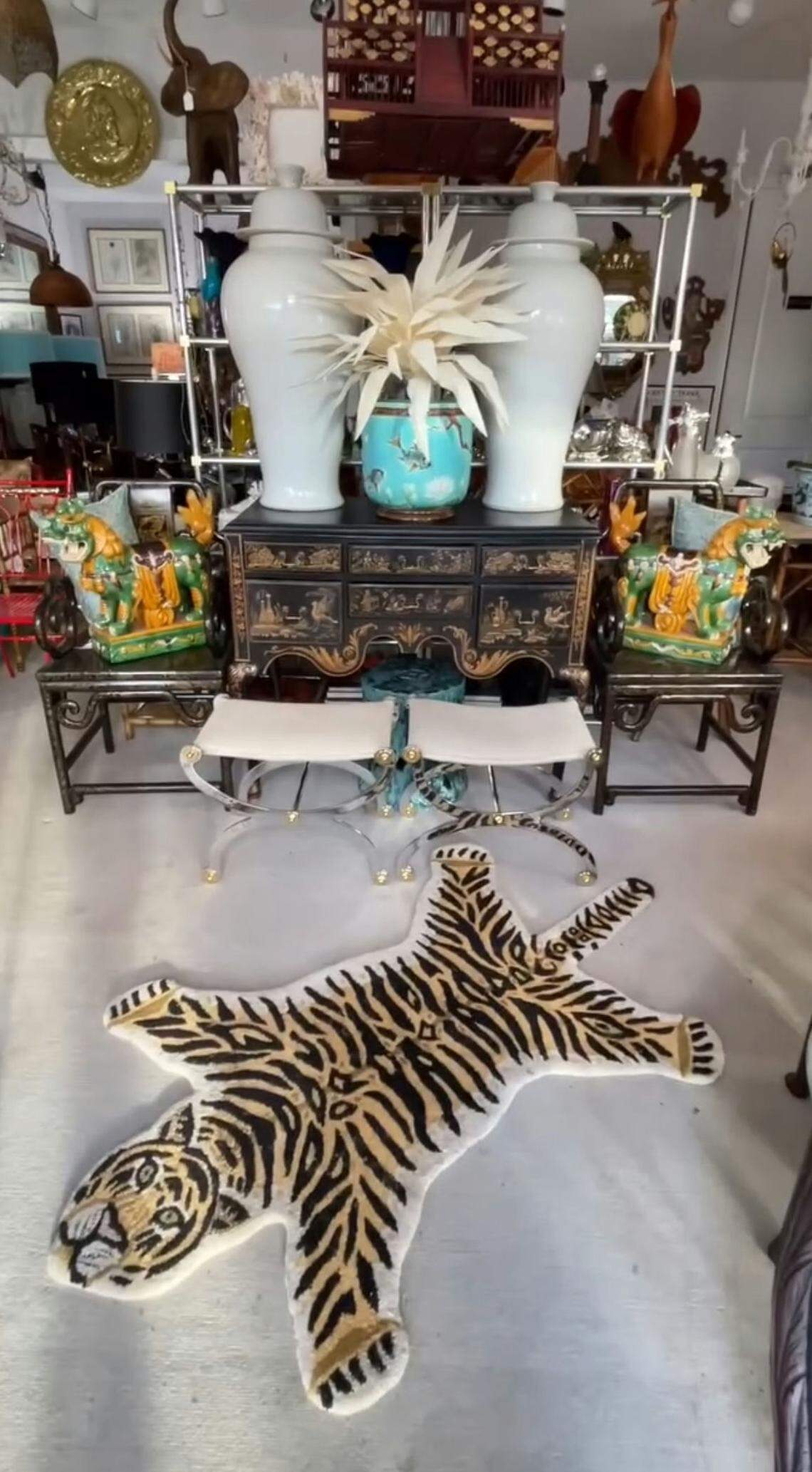 Eclectic finds inside Patricia’s Gallery on Antique Row.