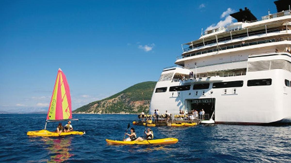 Seabourn Odyssey is among the cruise ships that will begin sailing again this summer. 