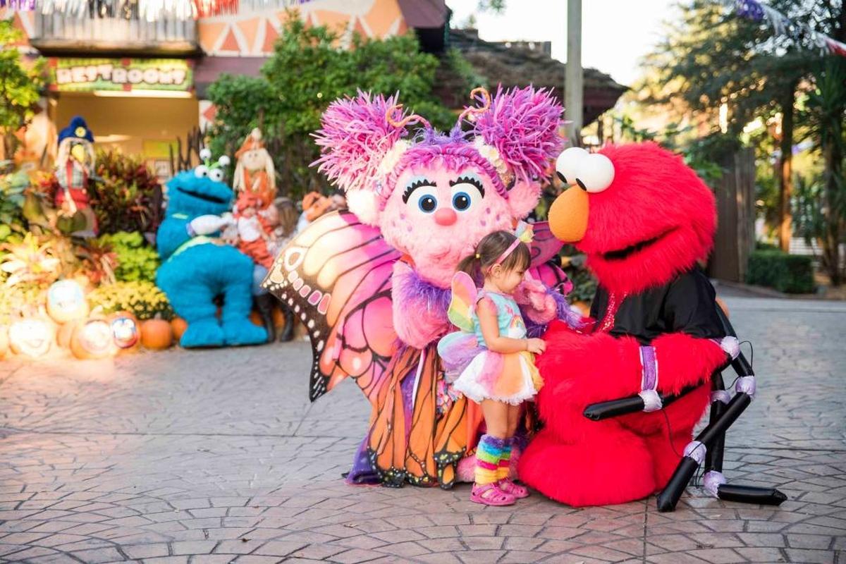 Sesame Street Kids Weekends will run four weekends in October, with Halloween activities during the park’s regular hours.