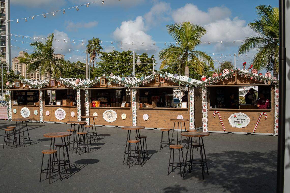 The Ben’s expanded ice rink and holiday village bring Aspen vibes to sunny West Palm Beach.