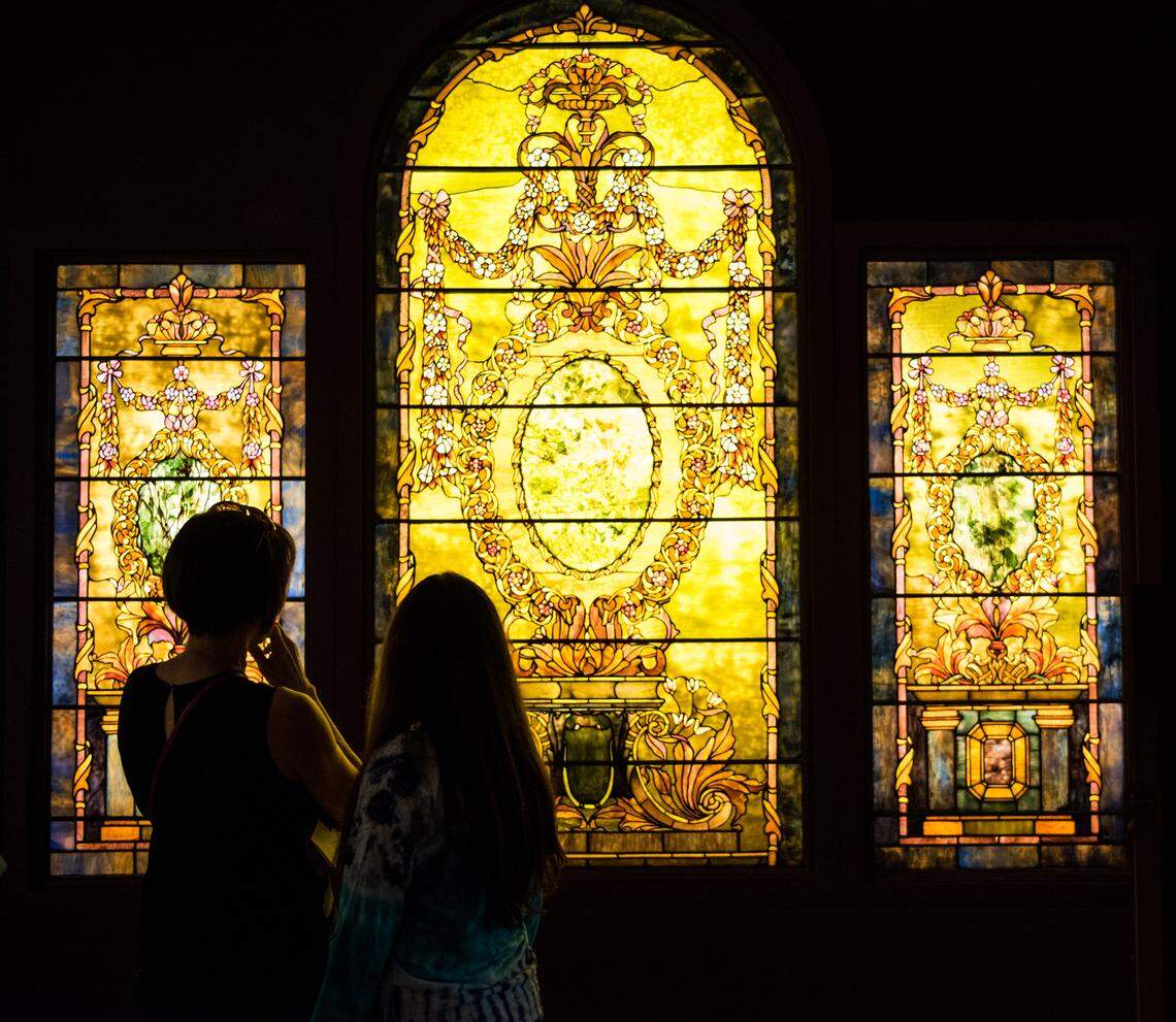 The Charles Hosmer Morse Museum showcases the world’s most extensive Tiffany glass collection.