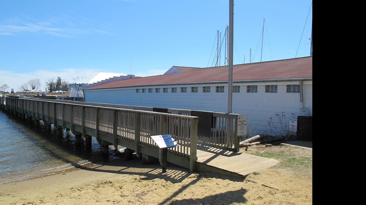 
 The Annapolis Maritime Museum, which houses the city’s last oyster-packing plant, includes a place for people to launch kayaks and canoes.
