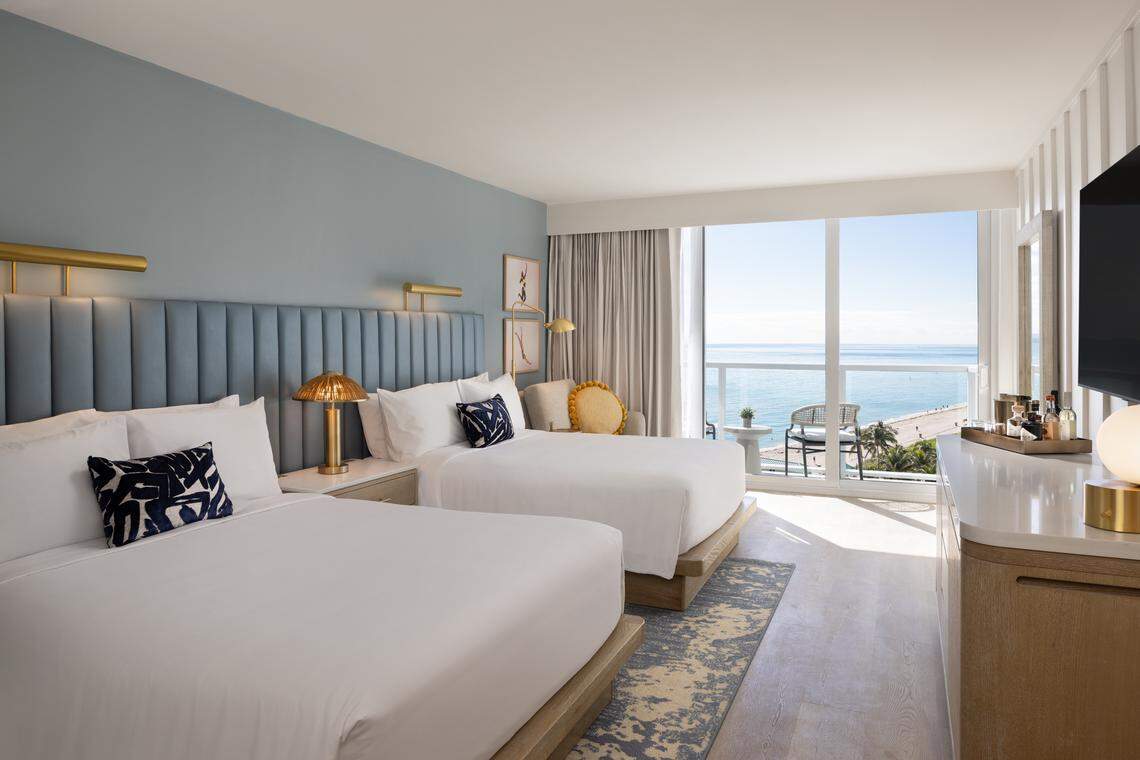 The Sunny opens March 15, 2026 in Sunny Isles, offering oceanfront rooms at one of Miami’s most affordable beachfront addresses.