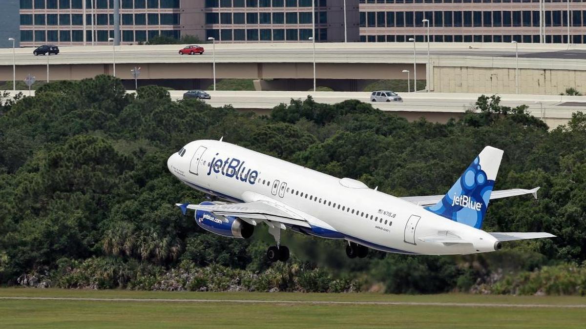 A JetBlue Airways Airbus 