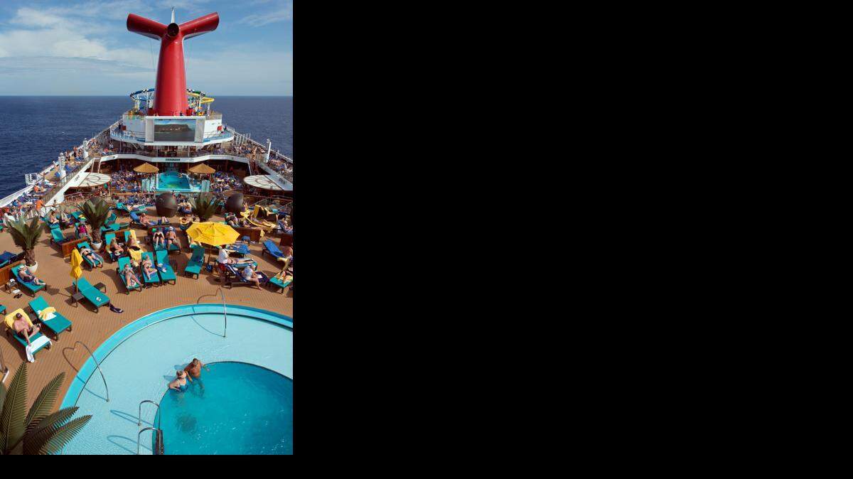 
Carnival says it will continue to focus on its Serenity adults-only retreats — like this one on Carnival Sunshine — as it caters to what guests say they want out of a vacation.


