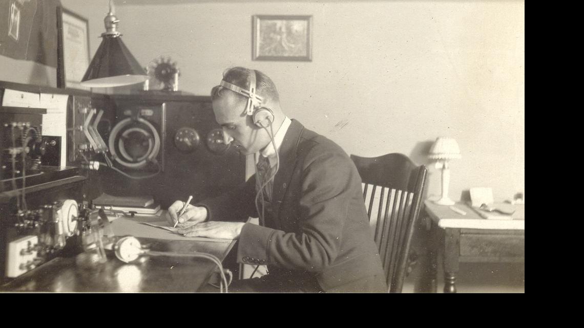 
Edwin Sindorf, great-grandfather of Wolfsonian staffer Meg Floryan, was a radio man in World War I.
