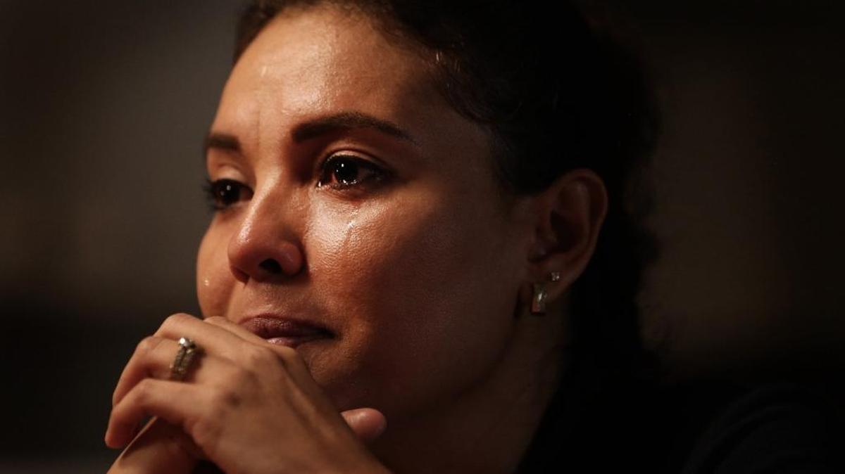 Jacqueline Martillo at her apartment on Dec. 14, 2016. Jacqueline is the mother of two young children and is struggling to make ends meet after her husband died unexpectedly last year.