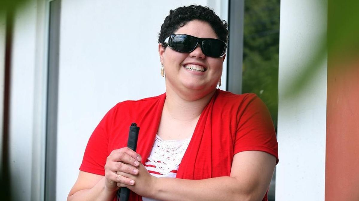 Ever since Frances Alvarez started going to the Spinal Cord Living-Assistance Development, staffers in the charity group noticed that she was different. Her good humor and determination to move ahead made her stand out.