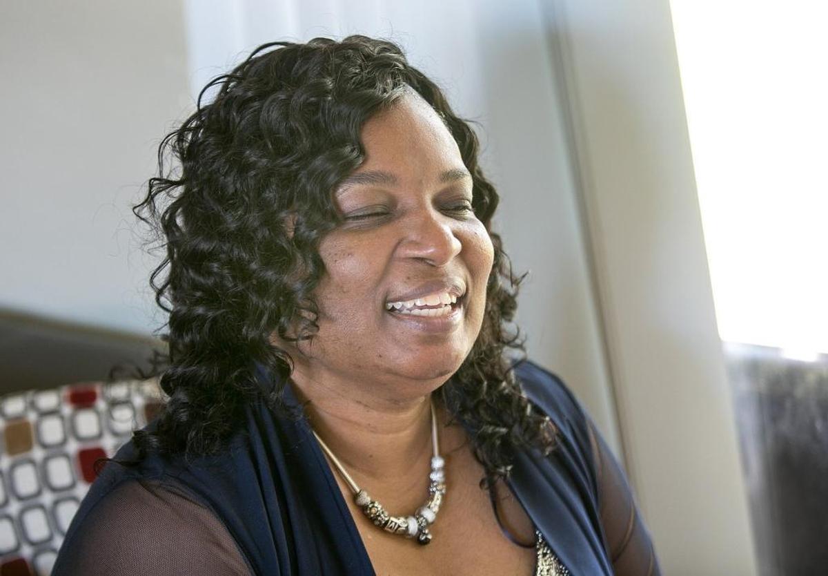 Always smiling Hattie Allen is blind and trying to start her own healthcare business. She cares for her husband who recently had a stroke and her elderly mother and is inspired to start a business that will provide people who need it with help doing things at home, errands, meal preparation and more.