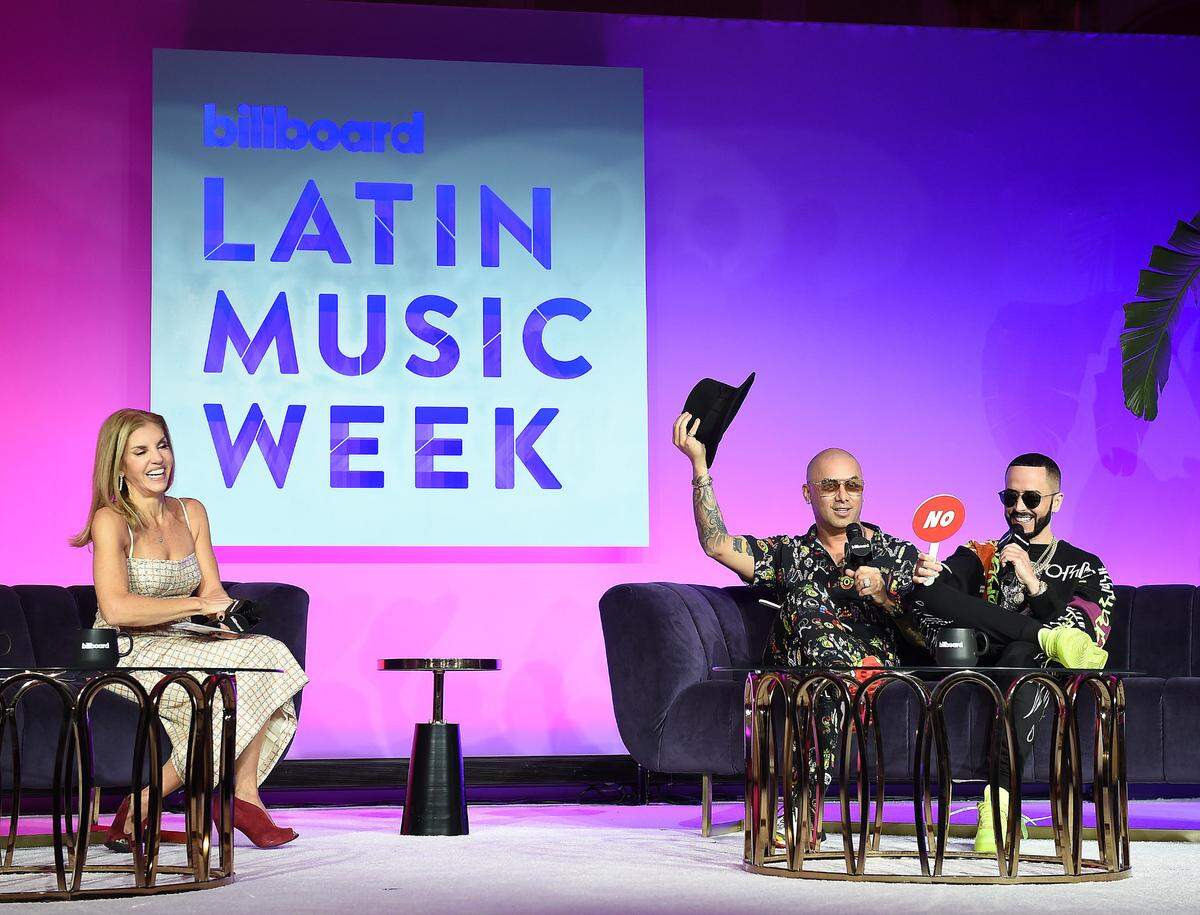 A scene from the 2019 Billboard Latin Music Week on April 23, 2019, in Las Vegas.
