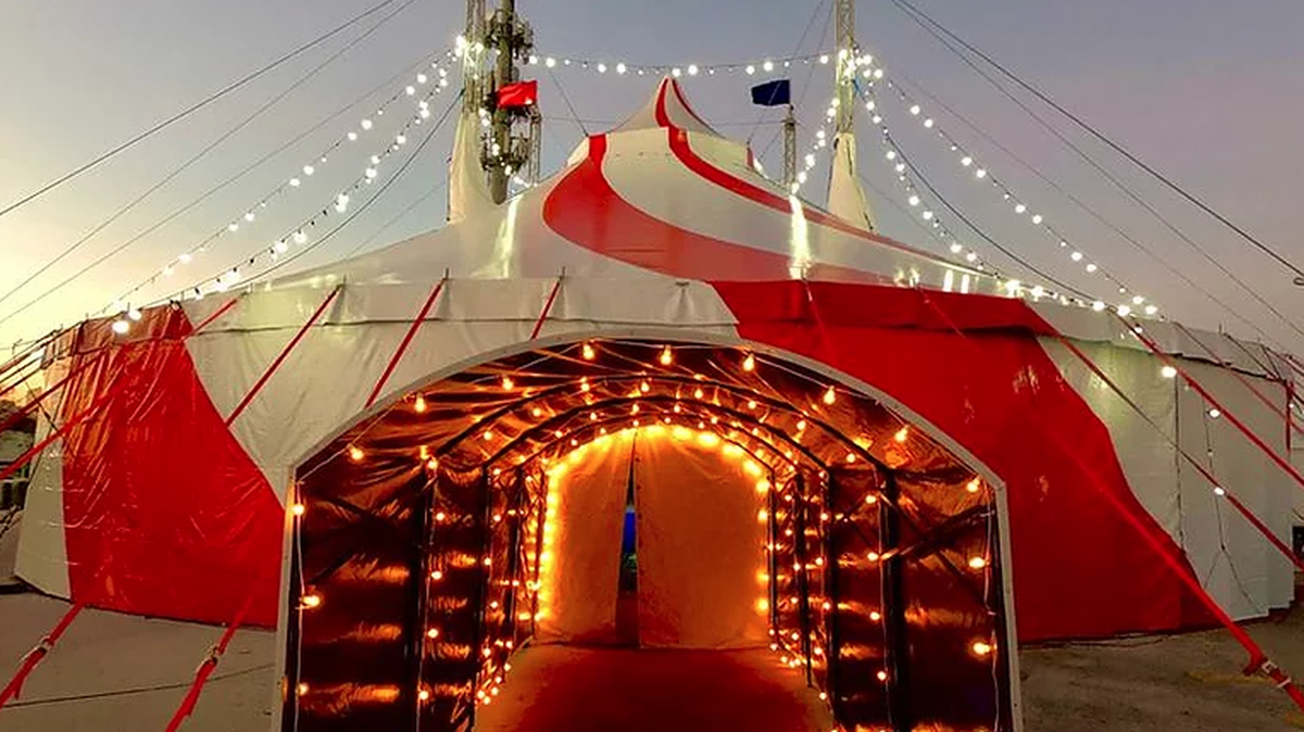 Circus Lena features acrobats, aerialists and clowns - but no animals.