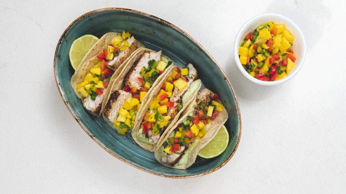 Naked Taco’s blackened fish tacos are among the recipes in “Taste of Miami,” a new cookbook for 50 Miami recipes to raise money for restaurant workers affected by the COVID-19 pandemic.