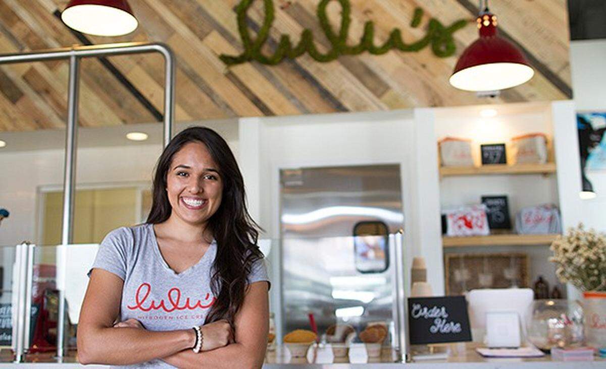 Luisa Santos, fundadora de Lulu’s Ice Cream.