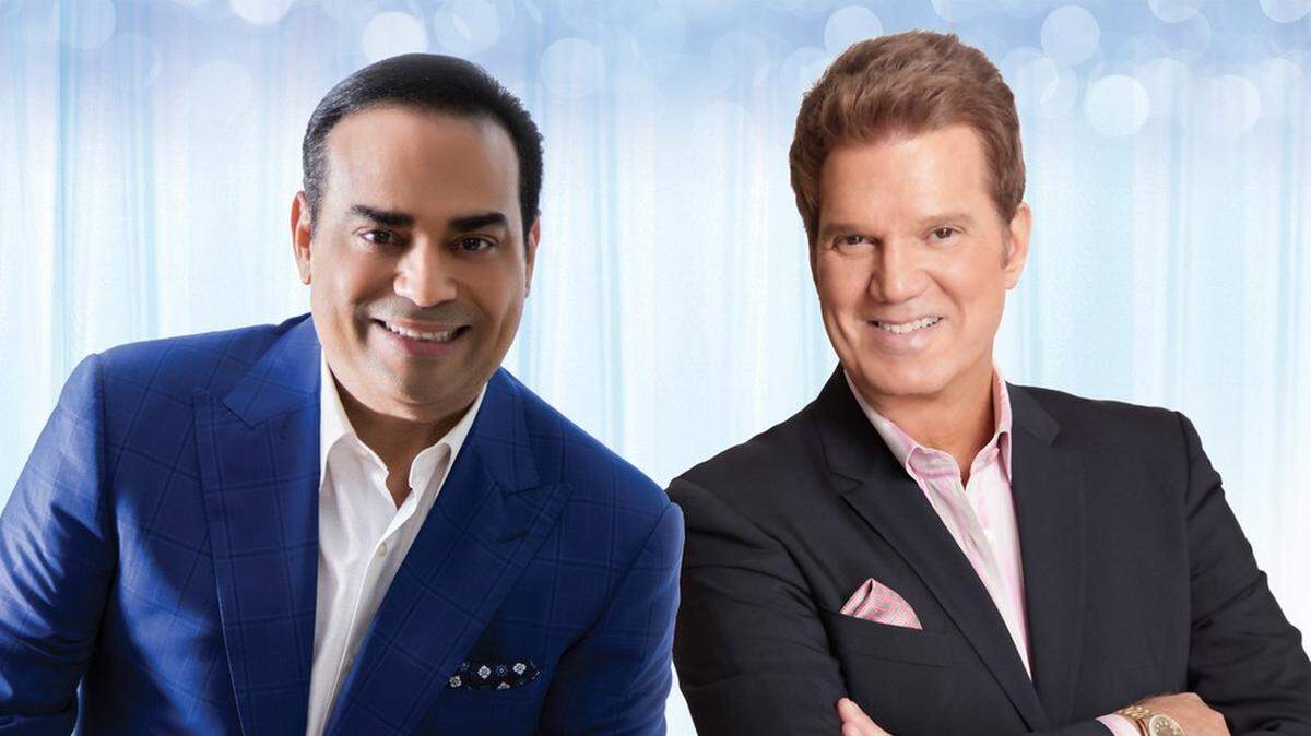 Willy Chirino y Gilberto Santarosa