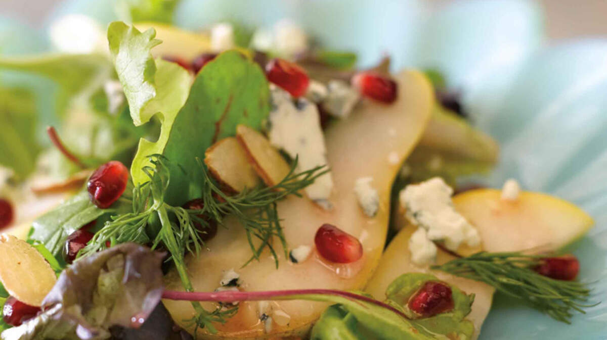 Ensalada de peras del chef Michael LeClerc