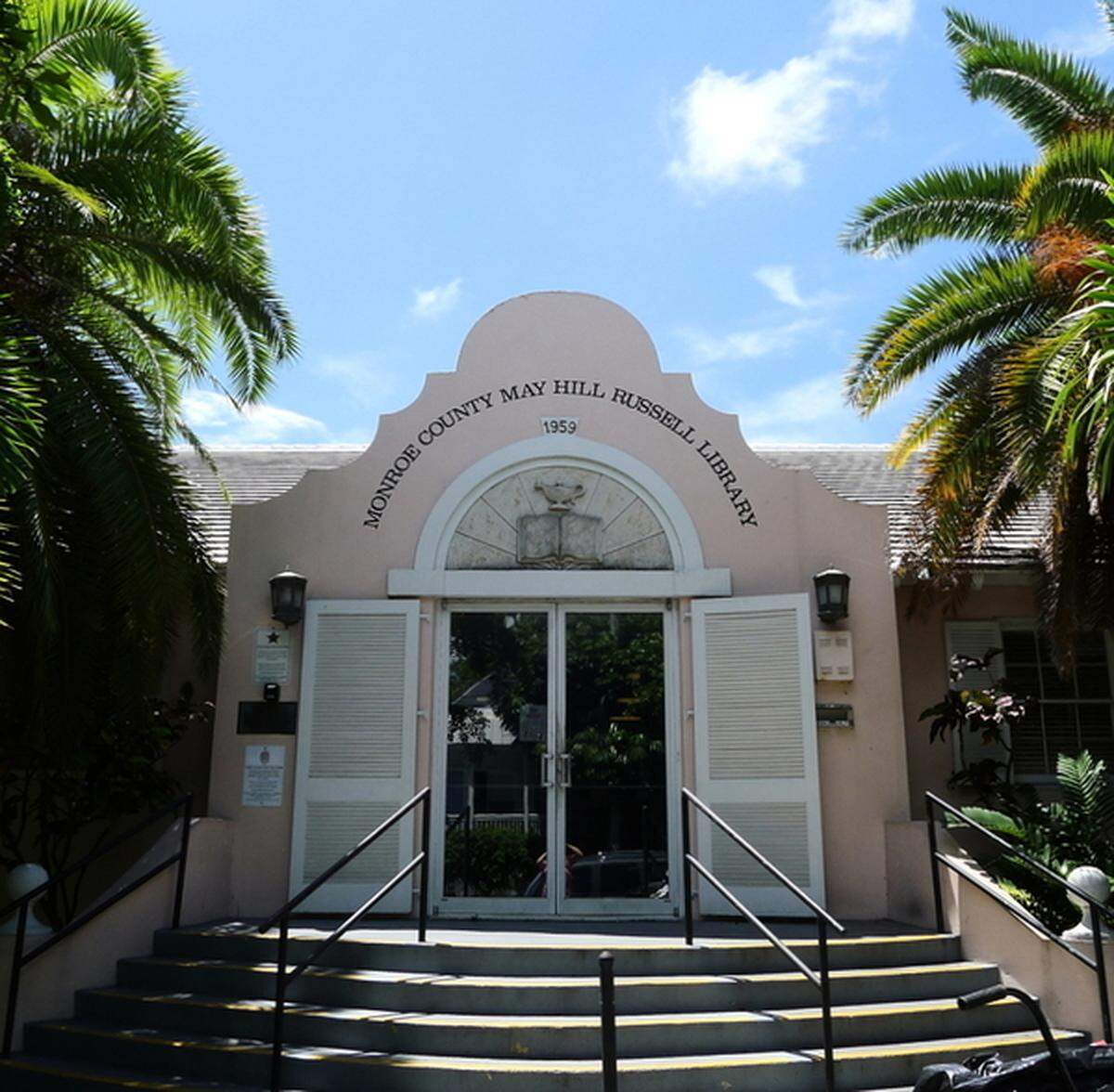 Fachada de la Biblioteca Key West