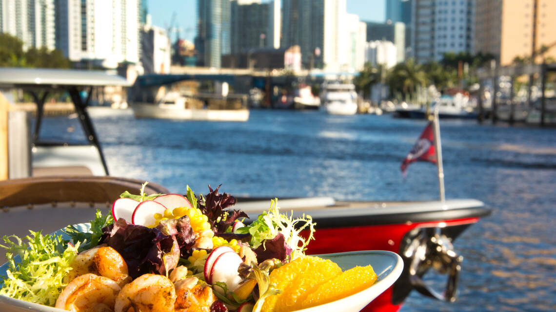 Want a fancy restaurant with a waterfront view? Here are our favorite Miami spots