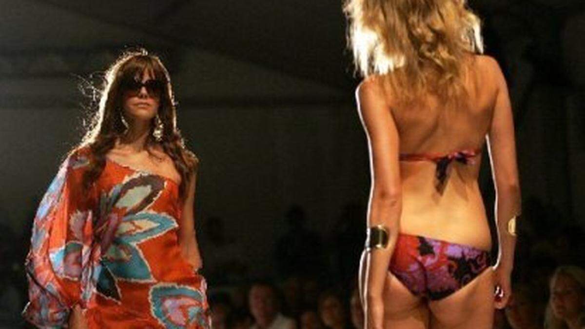 From the 2009 swimsuit collection of Tibi, designed by Amy Smilovic. Photo: Nissa Benjamin / Miami.com