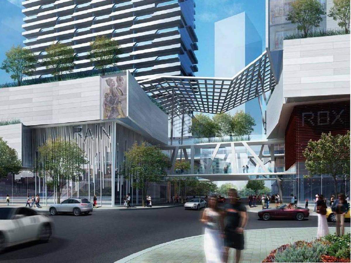 Uno de los edificios de las torres Brickell City Centre, que se construyen en el ‘downtown’.