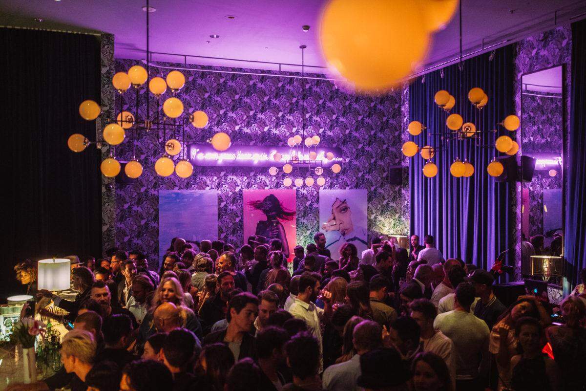 The party turns up at Doheny Room at Delano.