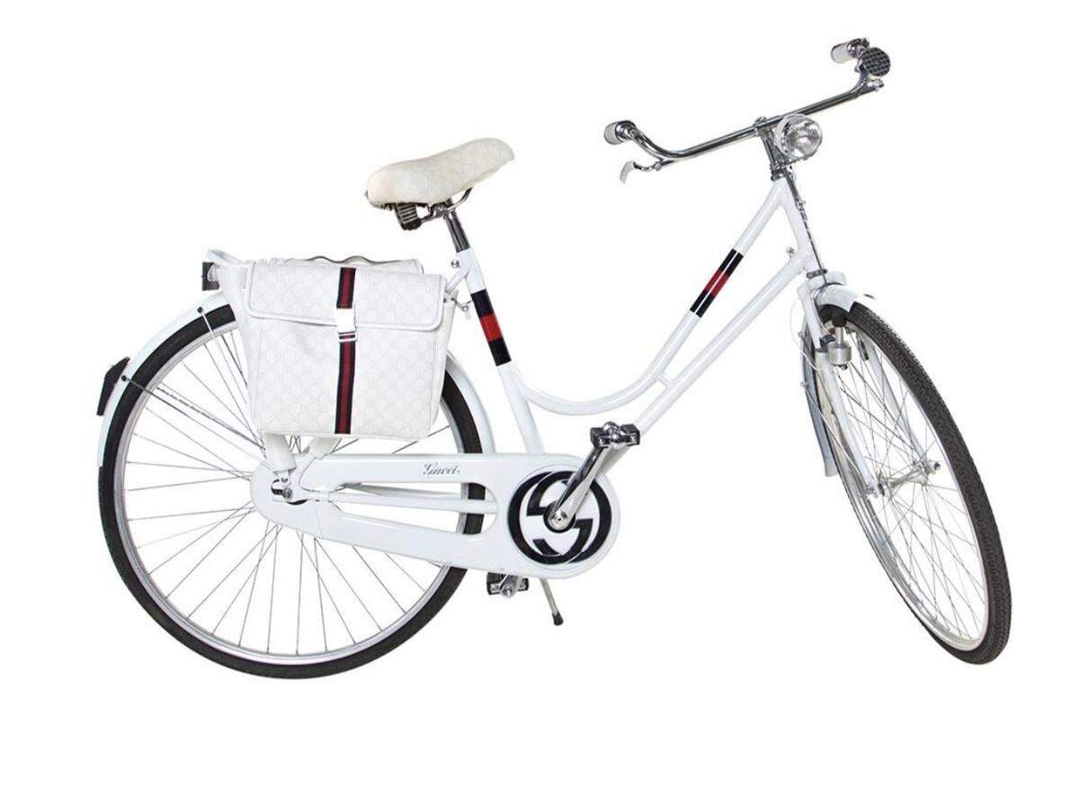Gucci’s bike costs $25,000.