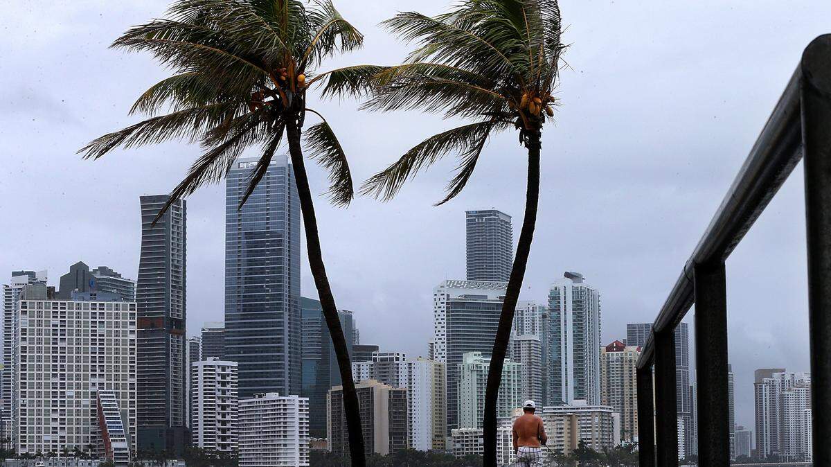 Clouds in the afternoon? Yep. It's summer in Miami.
