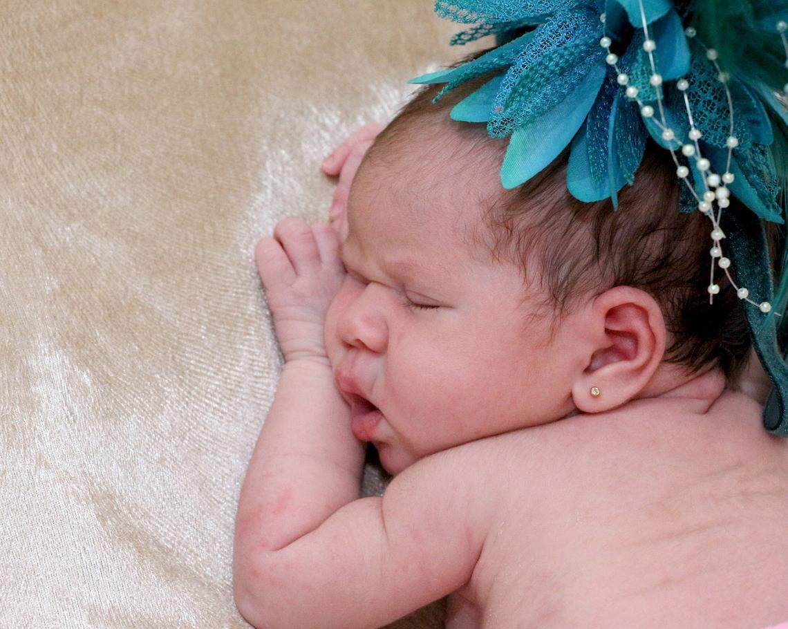 Diamonds! This is def an April baby!