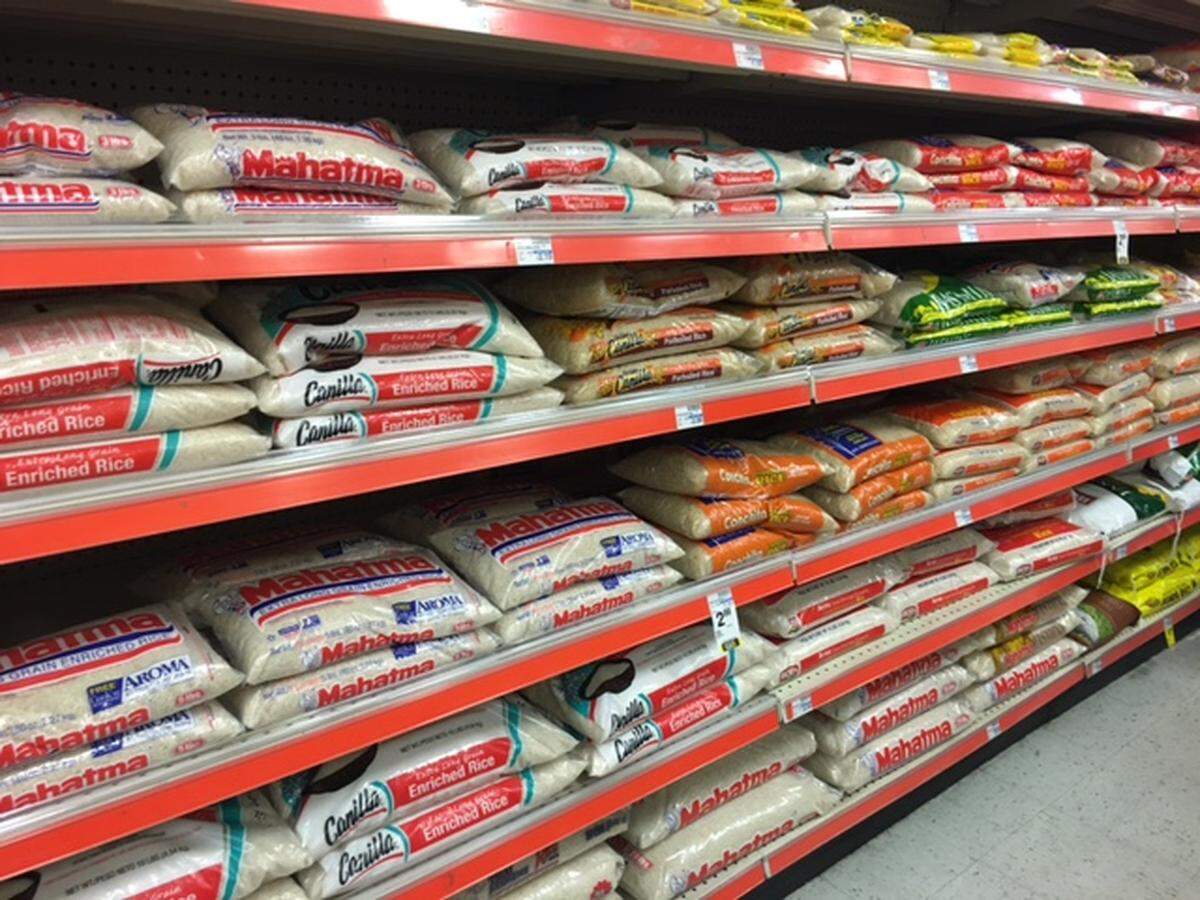CVS does not offer this much rice. Why does Navarro sell so much rice?
