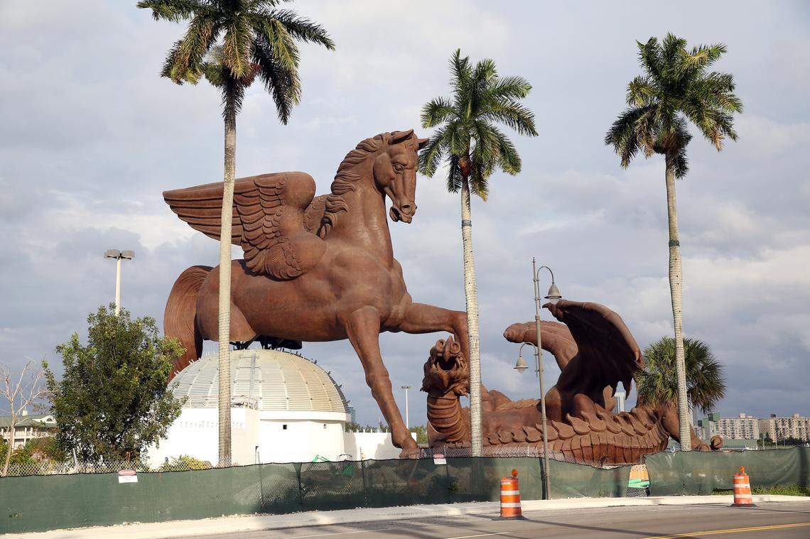 This 110-foot statue in Hallandale cost $30 million. And it's worth every penny.