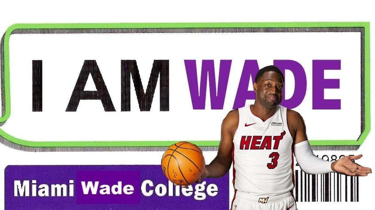 Let's name everything in Miami after Dwyane Wade. It'll certainly make Miami Dade College's parking sticker hotter than the University of Miami's.