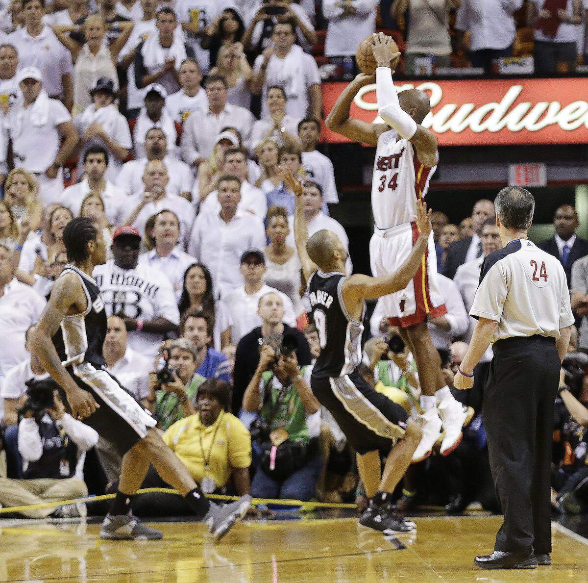 Miami's response to former's Celtics' Ray Allen-bashing