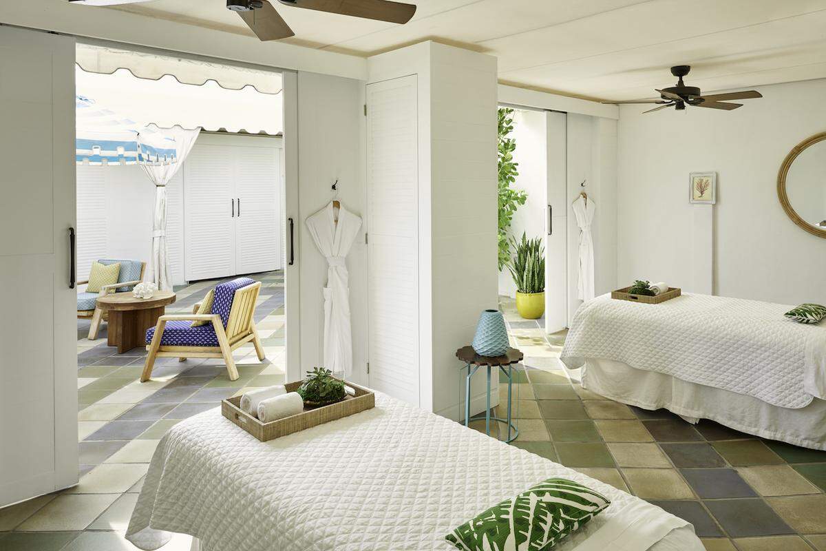 The kitschy-cute Spa at The Confidante is a great place to unwind.