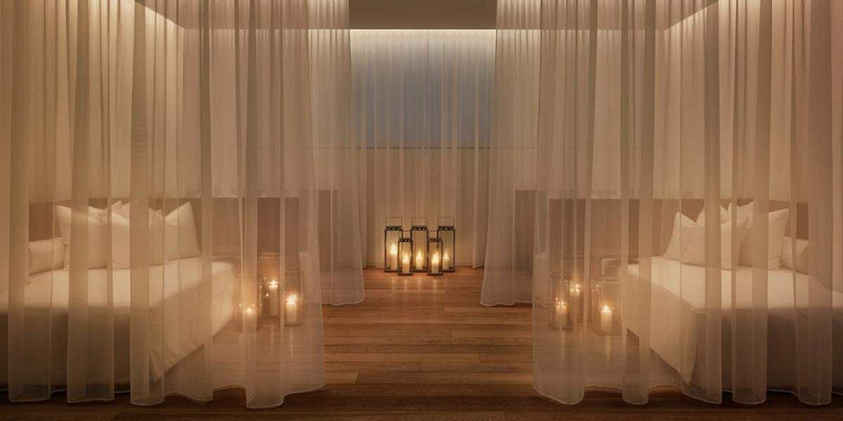 A relaxation room where you can really relax.
