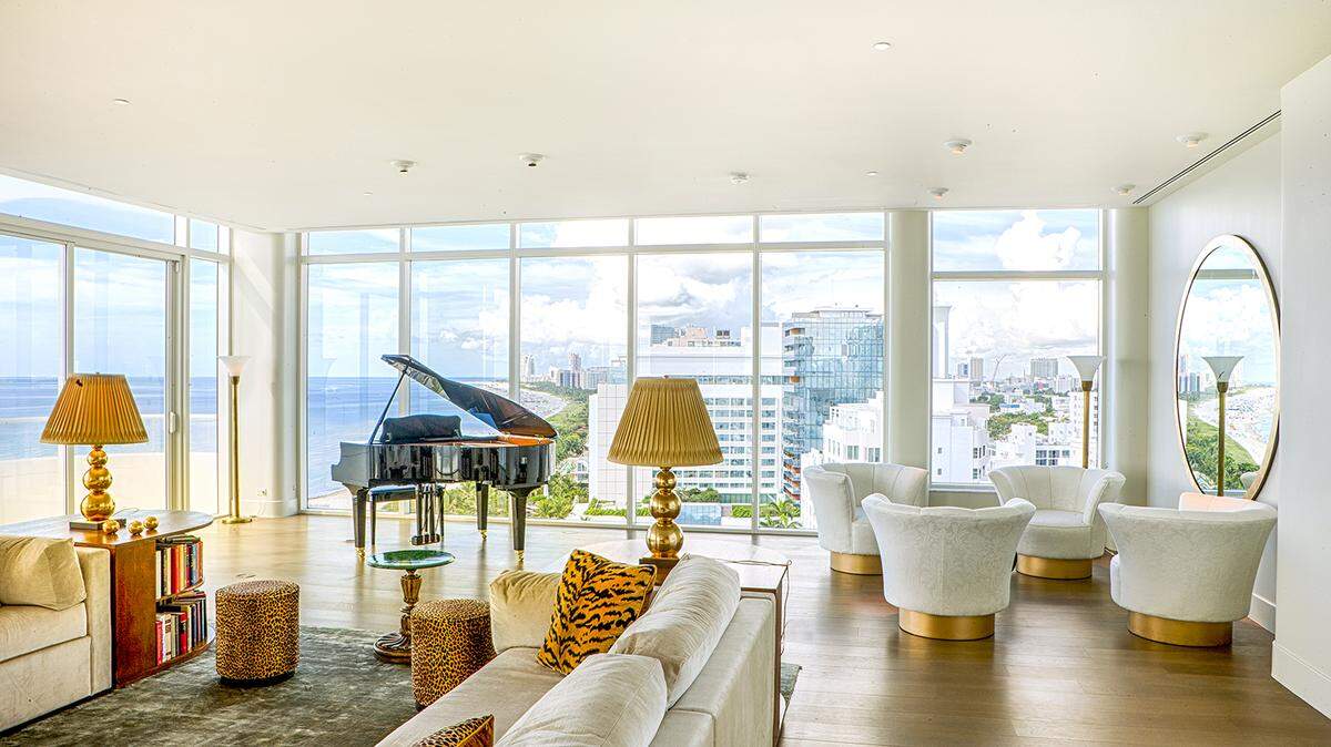Faena's penthouse suite design as about as extra as it gets.