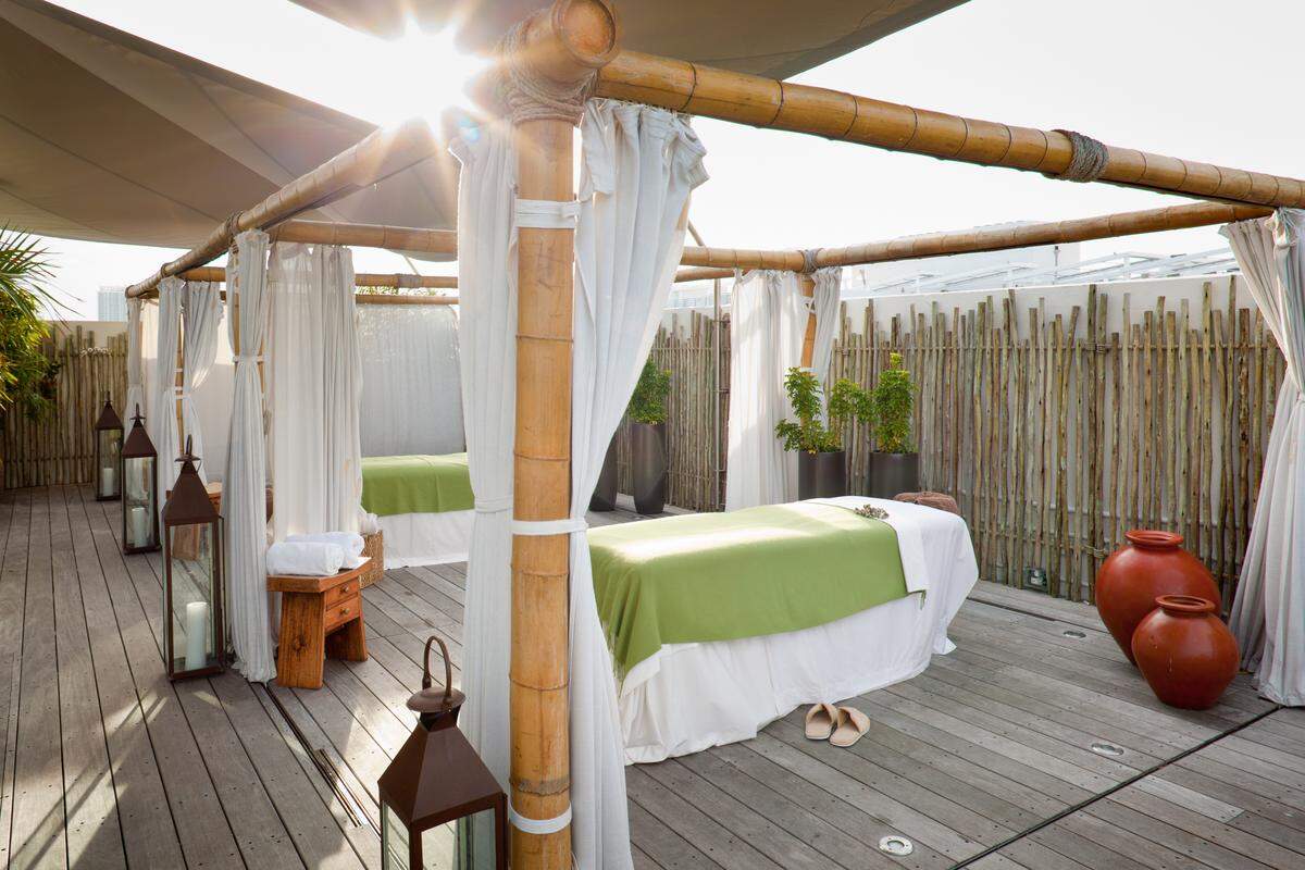 The Ocean Deck Spa at The Betsy Hotel-South Beach.