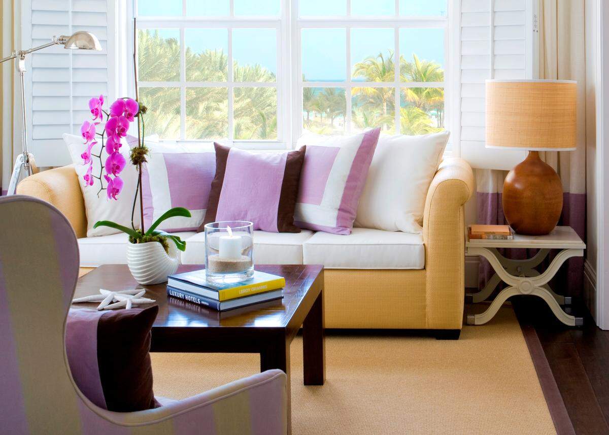 More view inside a suite at The Betsy Hotel-South Beach.