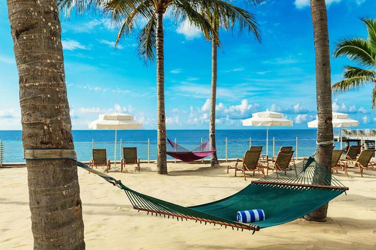 Hammock life at the Southernmost Beach Resort.