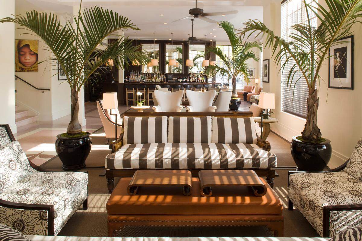 The lobby of The Betsy Hotel-South Beach.