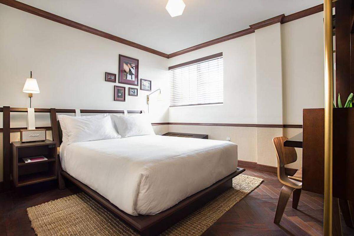 One of the rooms at Life House in Little Havana.