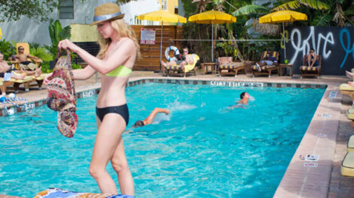 The pool at The Freehand. Photo: Gregory Castillo / Miami Herald