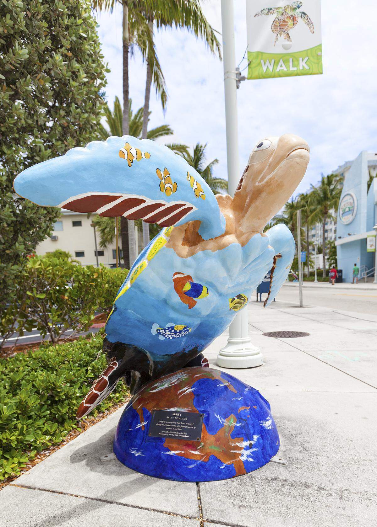 Surfside's turtles are an eco-conscious public arts display.