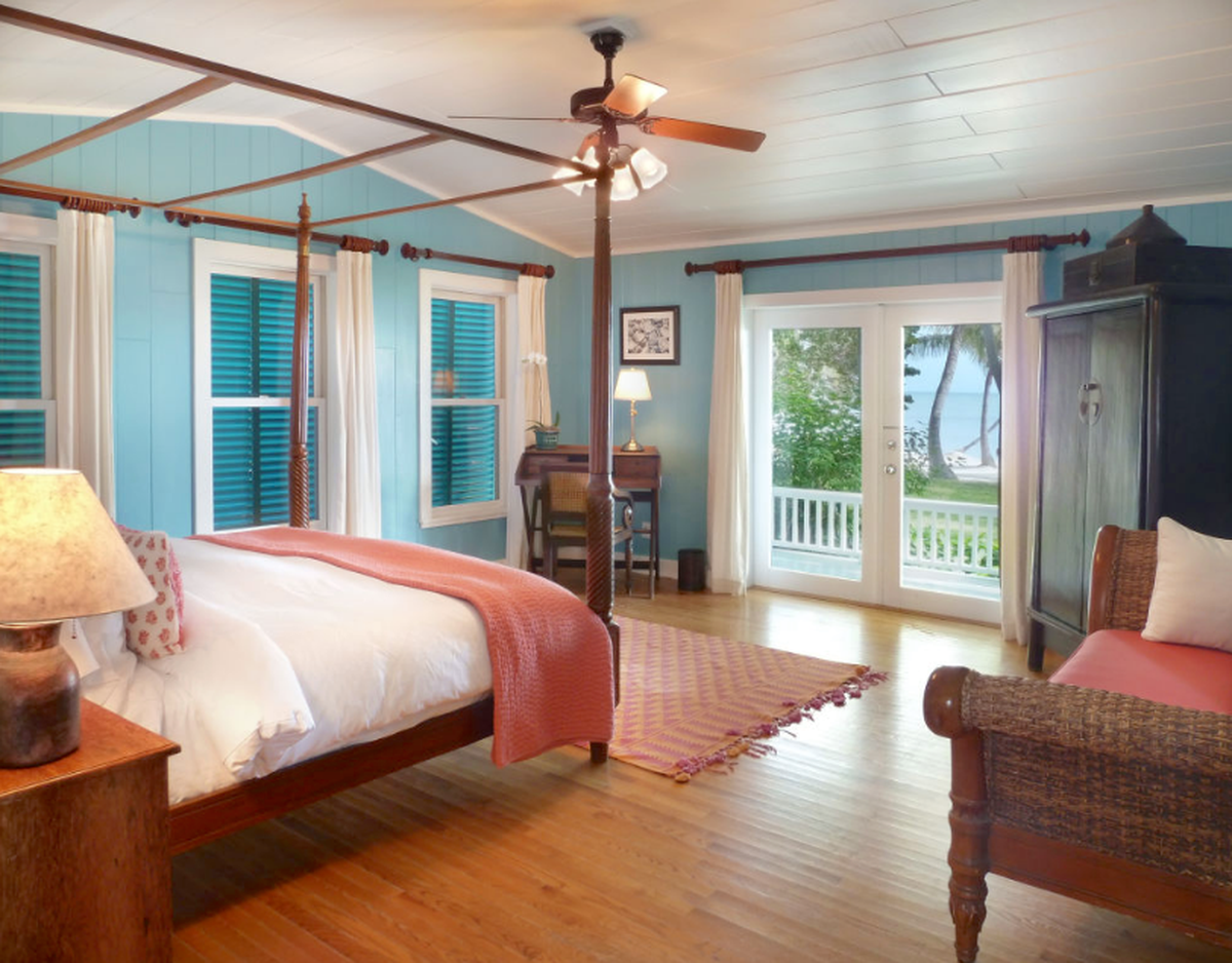 A room inside The Moorings Plantation Grand Villa.
