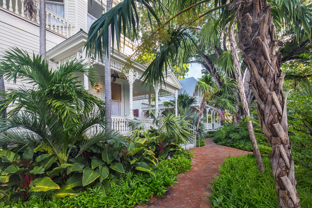 Marquesa guesthouse debuted an expansion to its property with the chic Marquesa 4-1-4 on Simonton Street.