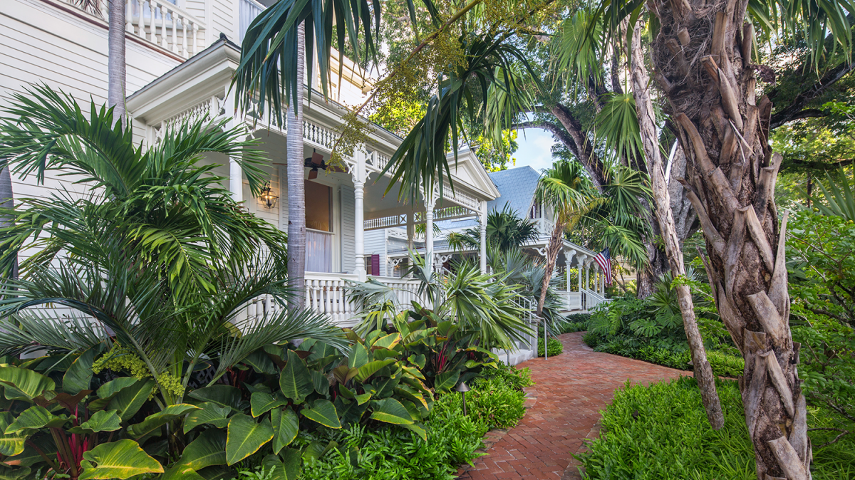 Marquesa guesthouse debuted an expansion to its property with the chic Marquesa 4-1-4 on Simonton Street.