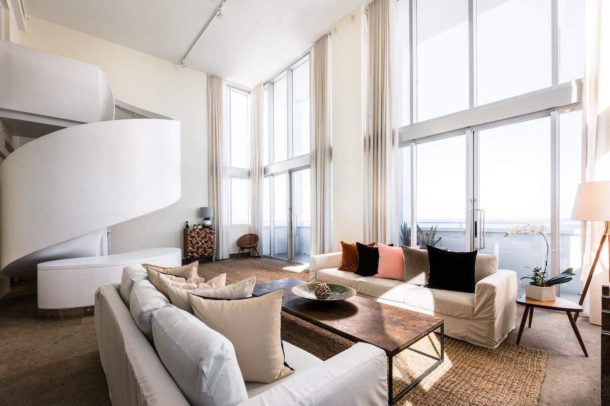 The Shore Club's penthouse caters to parties and events.