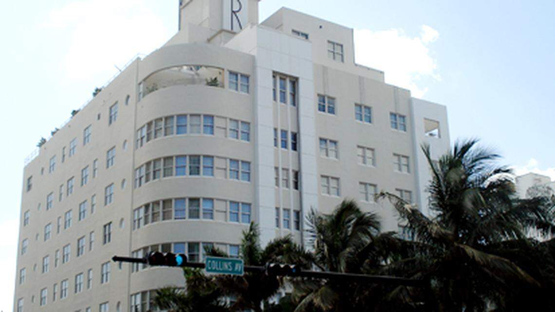 The New York developer SHVO is moving forward with renovation plans for The Raleigh Hotel, pictured, and its adjacent Art Deco hotels, the Richmond and South Seas.